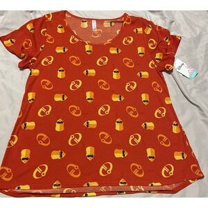 LuLaRoe‎ Disney The Incredibles Classic Tee Size 2XL NWT